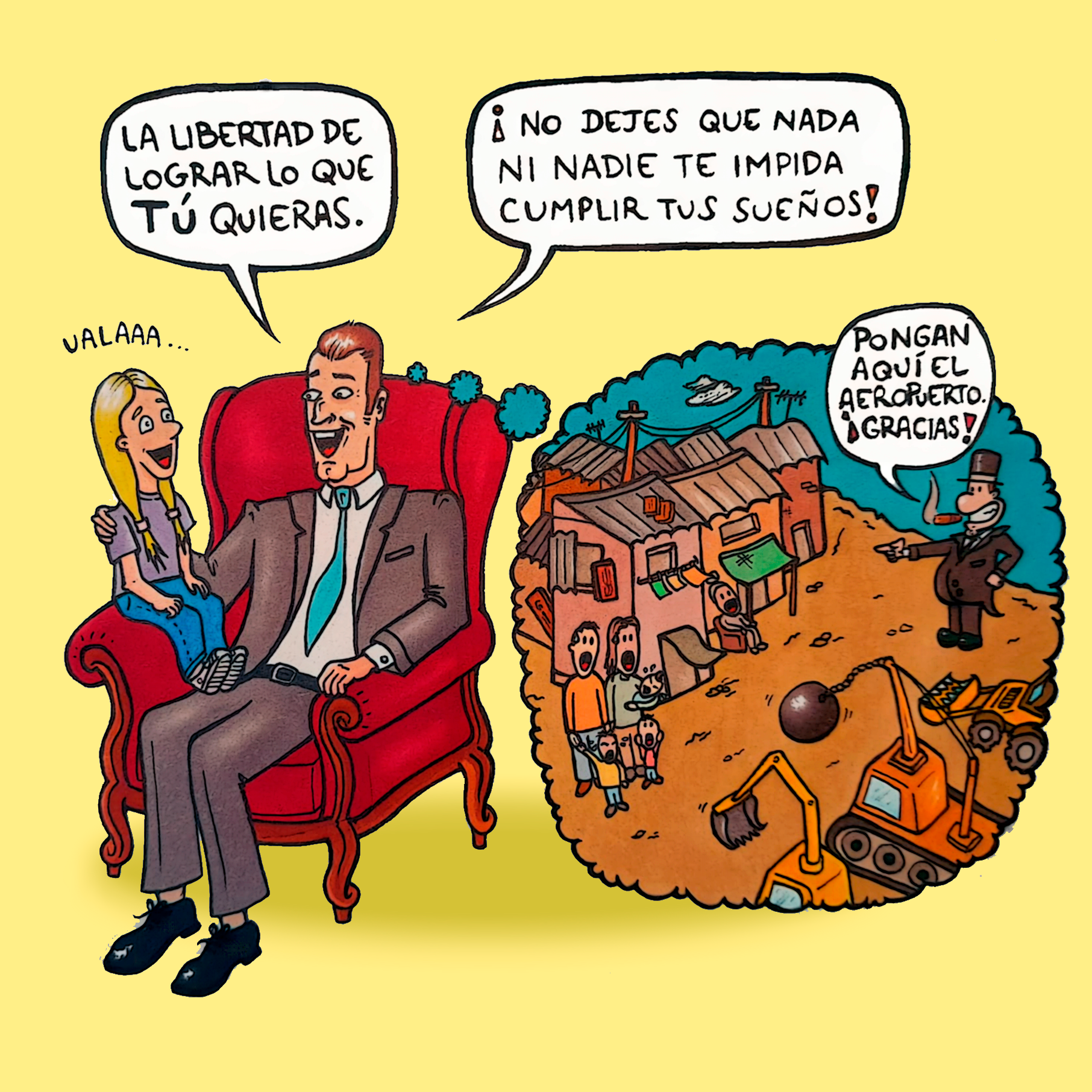 Viñeta del artista Zaragozano Demoanomia